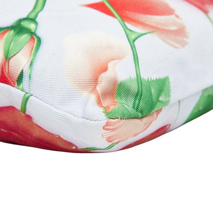 Loewe Paula's Ibiza Rose Pouch Drawstring Light Blue Multicolor Canvas