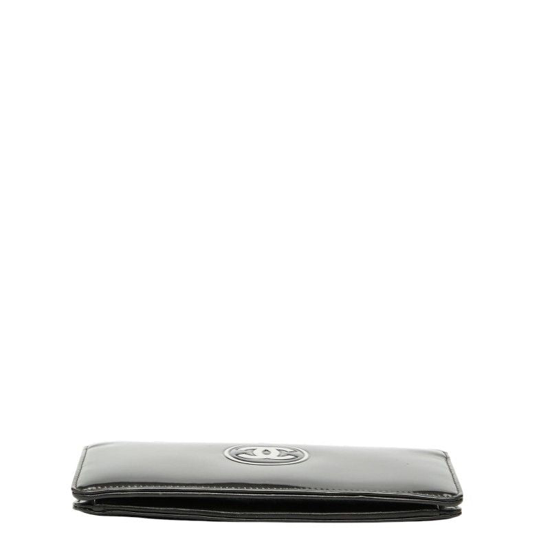 Chanel CC Logo Makeup Black Enamel