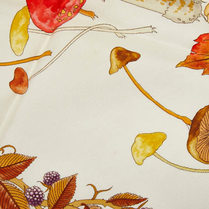 Gucci Vaccornero Botanical Red White Multicolor Silk