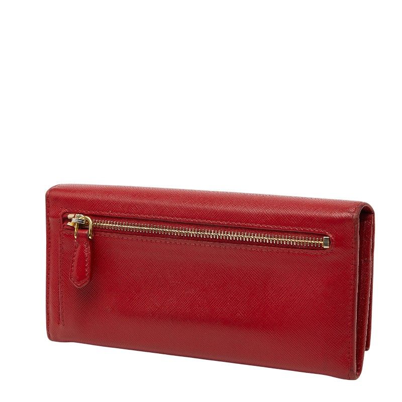 Prada Red Saffiano Leather