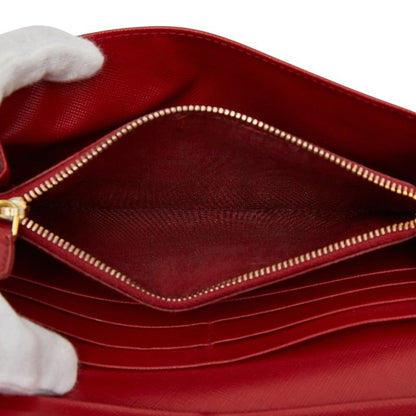 Prada Red Saffiano Leather