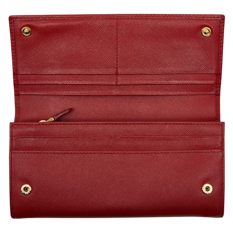 Prada Red Saffiano Leather
