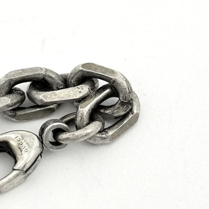 Gucci GG Logo Bracelet Interlocking Silver