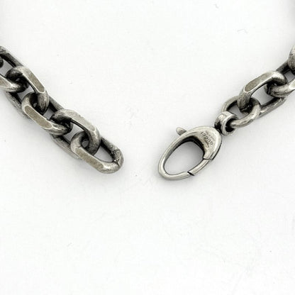 Gucci GG Logo Bracelet Interlocking Silver