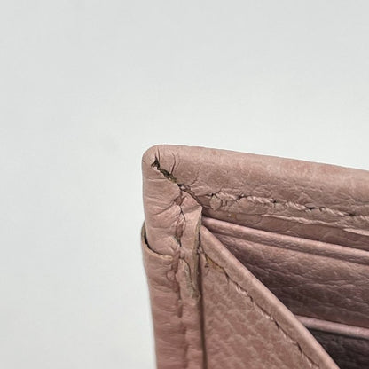 Gucci GG Marmont Chain Wallet Double Leather Pink