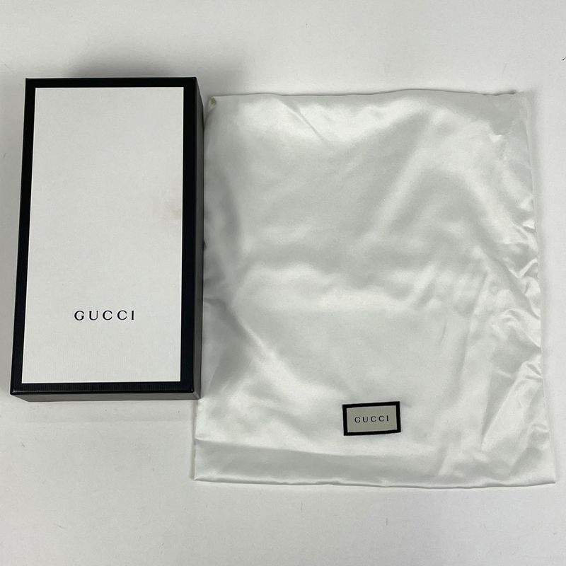 Gucci GG Marmont Chain Wallet Double Leather Pink