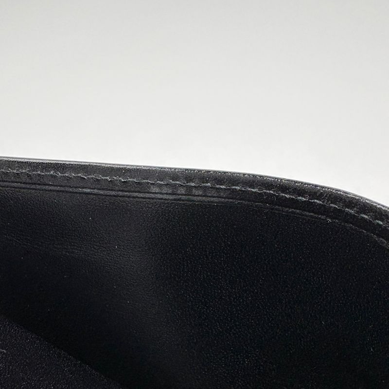 Cartier Must Line Bifold Wallet Leather Black
