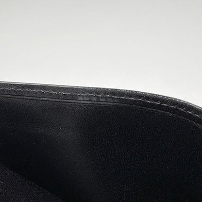 Cartier Must Line Bifold Wallet Leather Black