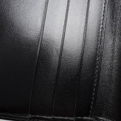Cartier Must Line Bifold Wallet Leather Black