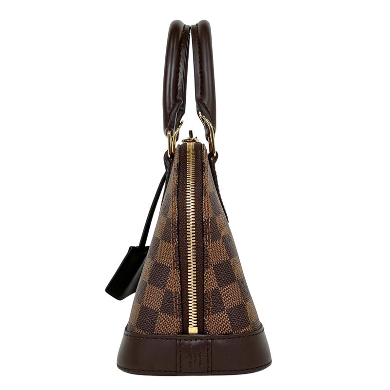 Louis Vuitton Alma BB Shoulder Bag 2-Way Damier Brown