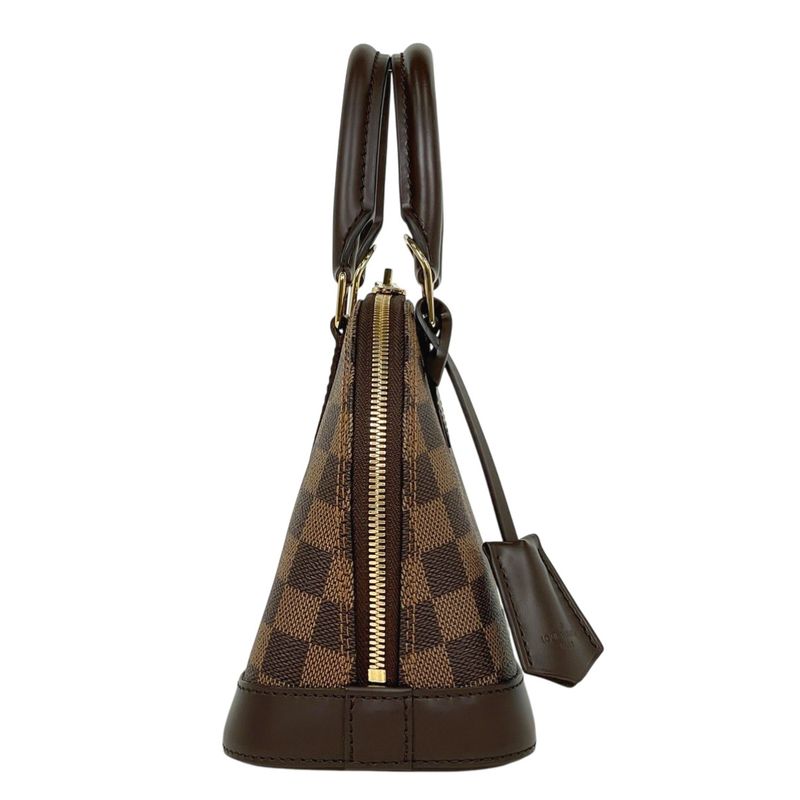 Louis Vuitton Alma BB Shoulder Bag 2-Way Damier Brown