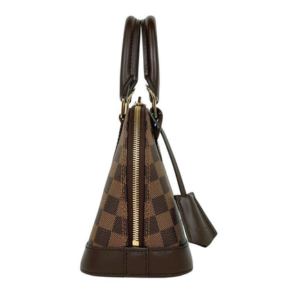 Louis Vuitton Alma BB Shoulder Bag 2-Way Damier Brown