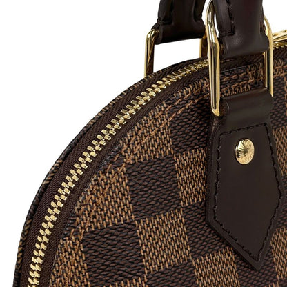 Louis Vuitton Alma BB Shoulder Bag 2-Way Damier Brown