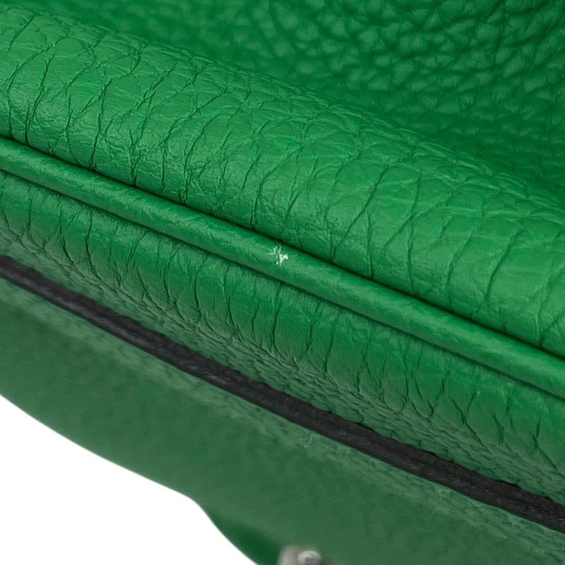 Hermes Birkin 25 Verso Handbag Togo Bamboo Caramel