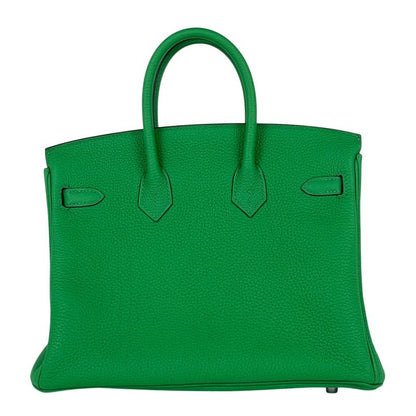 Hermes Birkin 25 Verso Handbag Togo Bamboo Caramel
