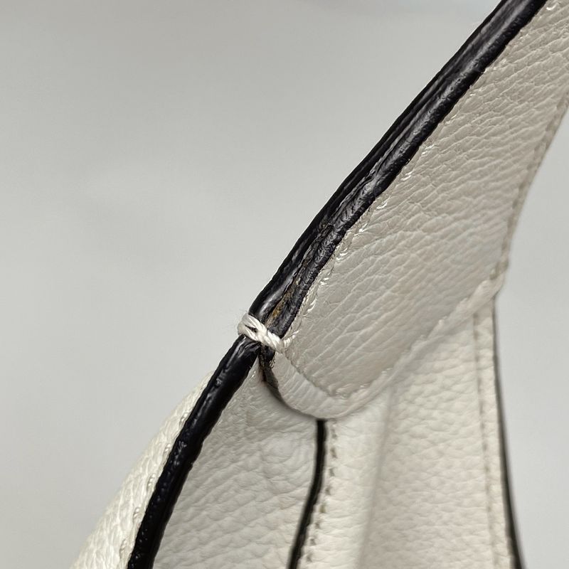 Gucci New Jackie Line Shoulder Bag Leather White