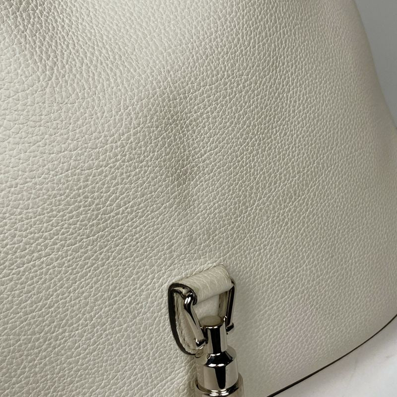 Gucci New Jackie Line Shoulder Bag Leather White