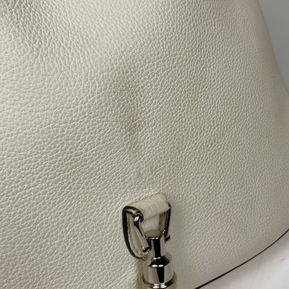 Gucci New Jackie Line Shoulder Bag Leather White