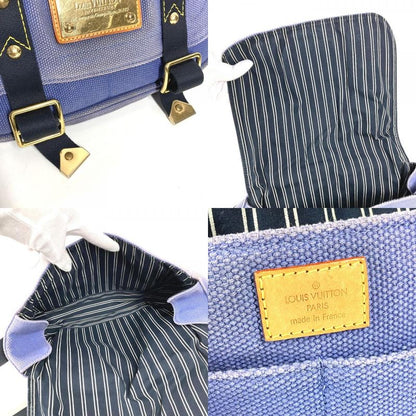 Louis Vuitton Shoulder Bag Besace PM Canvas Blue