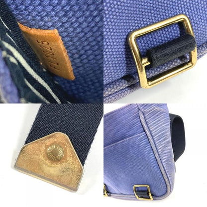 Louis Vuitton Shoulder Bag Besace PM Canvas Blue
