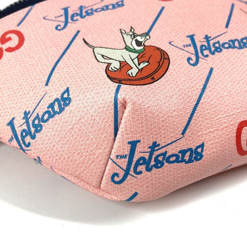 Gucci Belt Bag the Jetsons Logo Leather Pink