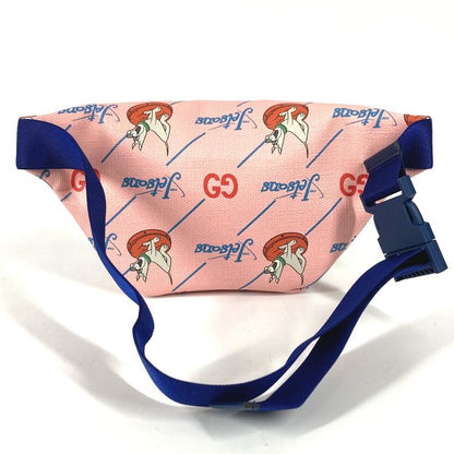 Gucci Belt Bag the Jetsons Logo Leather Pink
