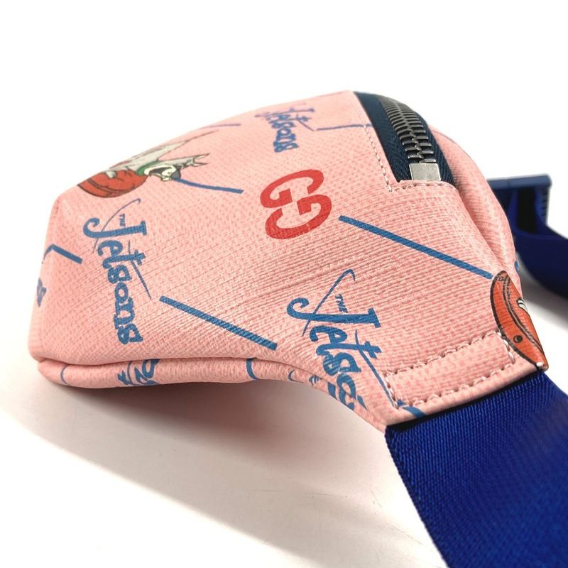 Gucci Belt Bag the Jetsons Logo Leather Pink
