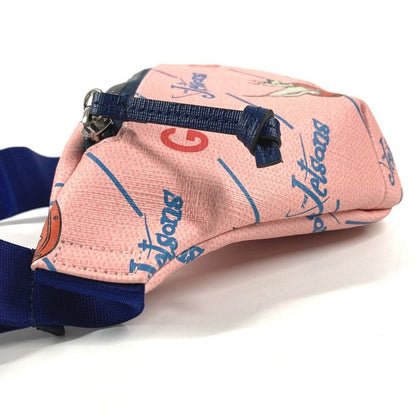 Gucci Belt Bag the Jetsons Logo Leather Pink