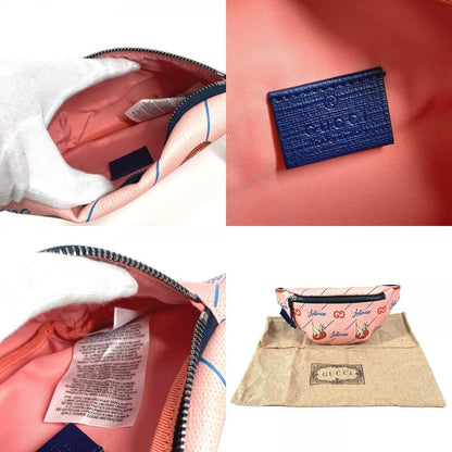 Gucci Belt Bag the Jetsons Logo Leather Pink
