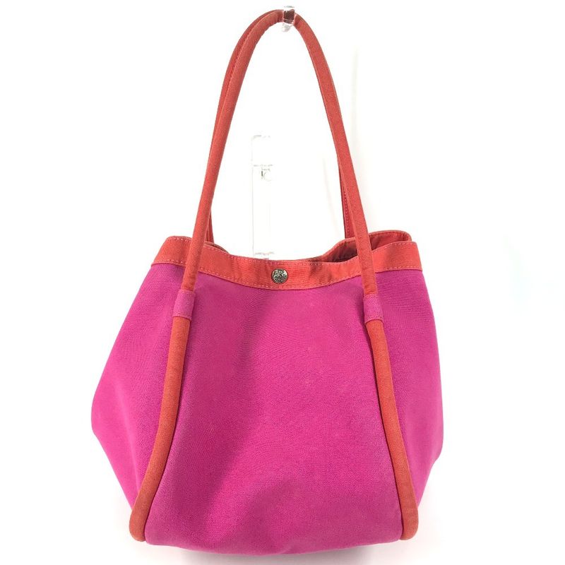 Hermes Shoulder Bag Sac Baga GM Cotton Pink