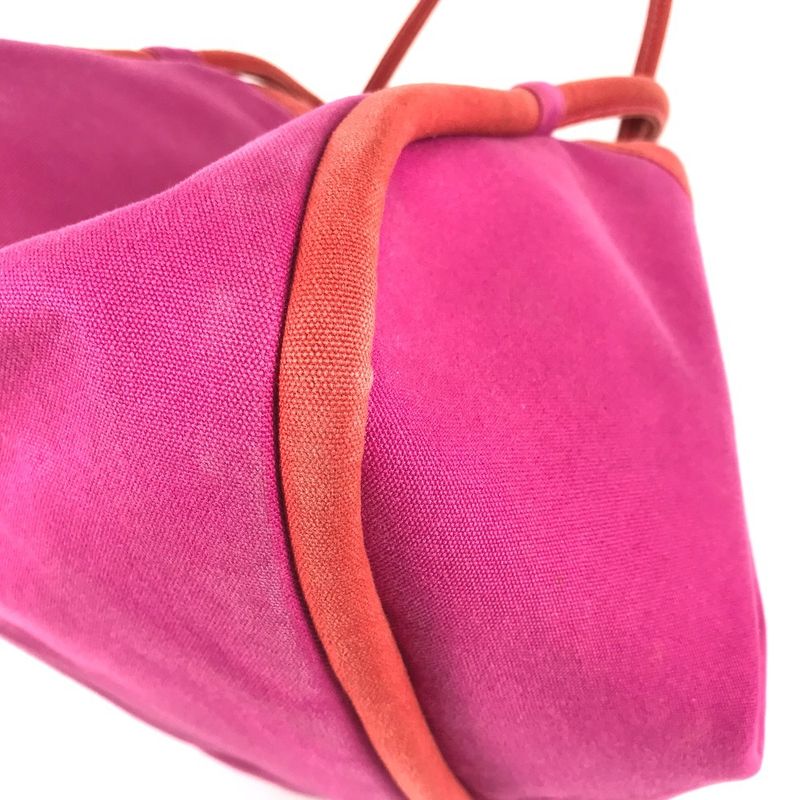 Hermes Shoulder Bag Sac Baga GM Cotton Pink