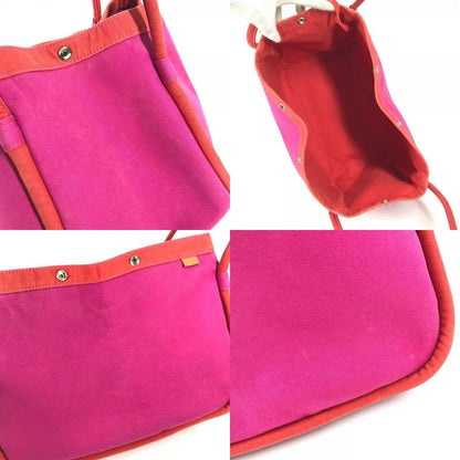 Hermes Shoulder Bag Sac Baga GM Cotton Pink