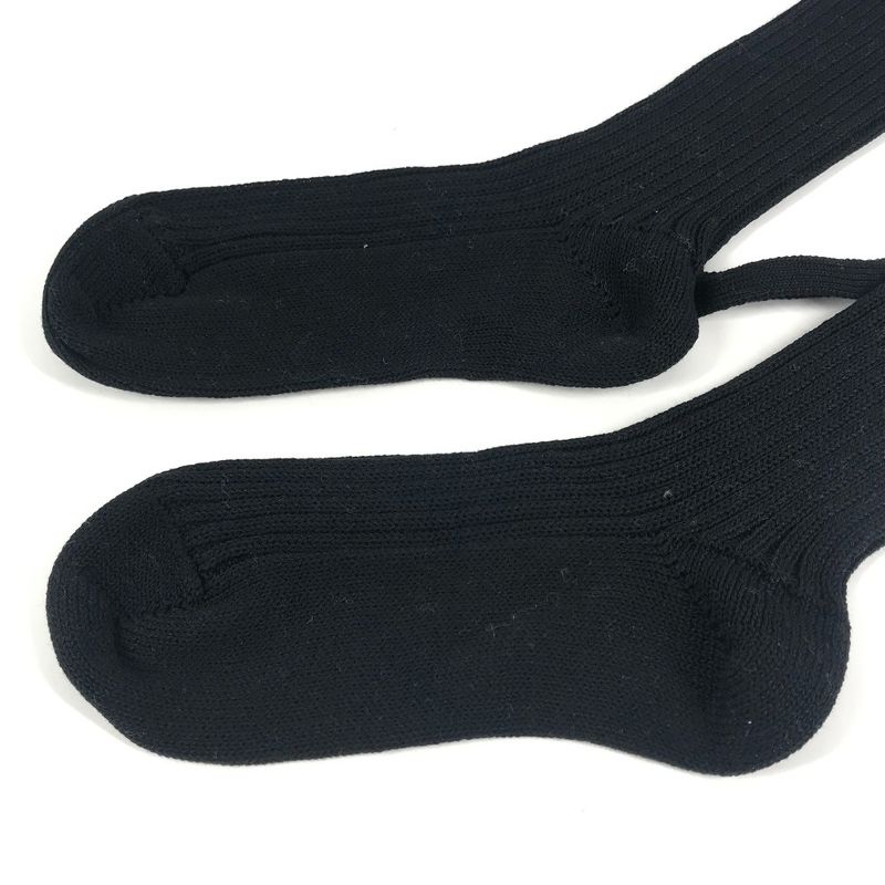 Dior Socks Logo Knee High Cotton Black