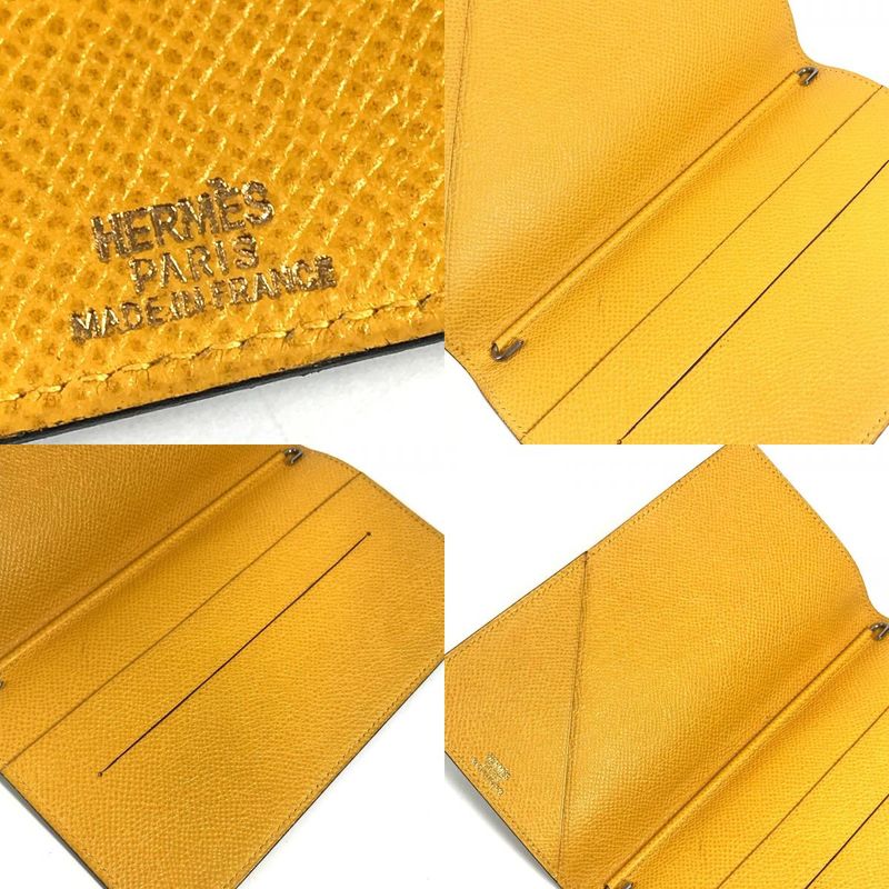 Hermes Notebook Cover Agenda MM PM Leather Navy