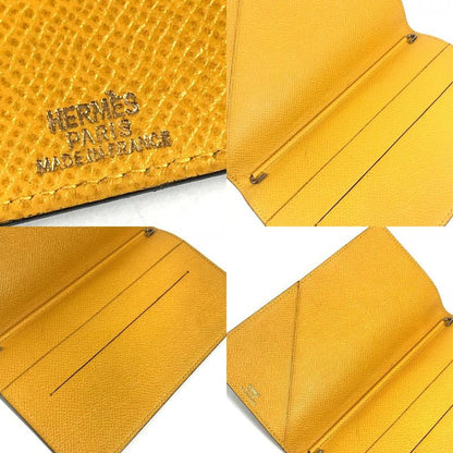 Hermes Notebook Cover Agenda MM PM Leather Navy