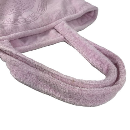 Versace Shoulder Bag Medusa Logo Big Cotton Pink
