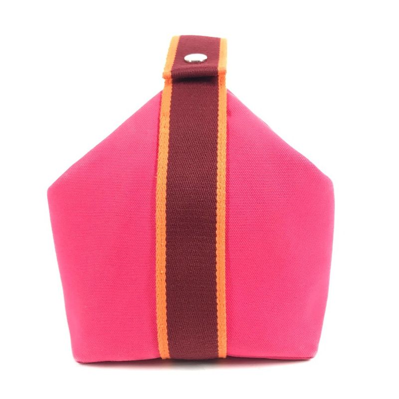 Hermes Handbag Brid-a-brac GM Cotton Hibiscus Pink