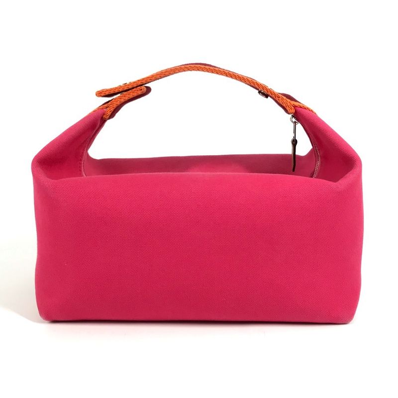 Hermes Handbag Brid-a-brac GM Cotton Hibiscus Pink