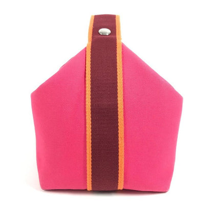 Hermes Handbag Brid-a-brac GM Cotton Hibiscus Pink