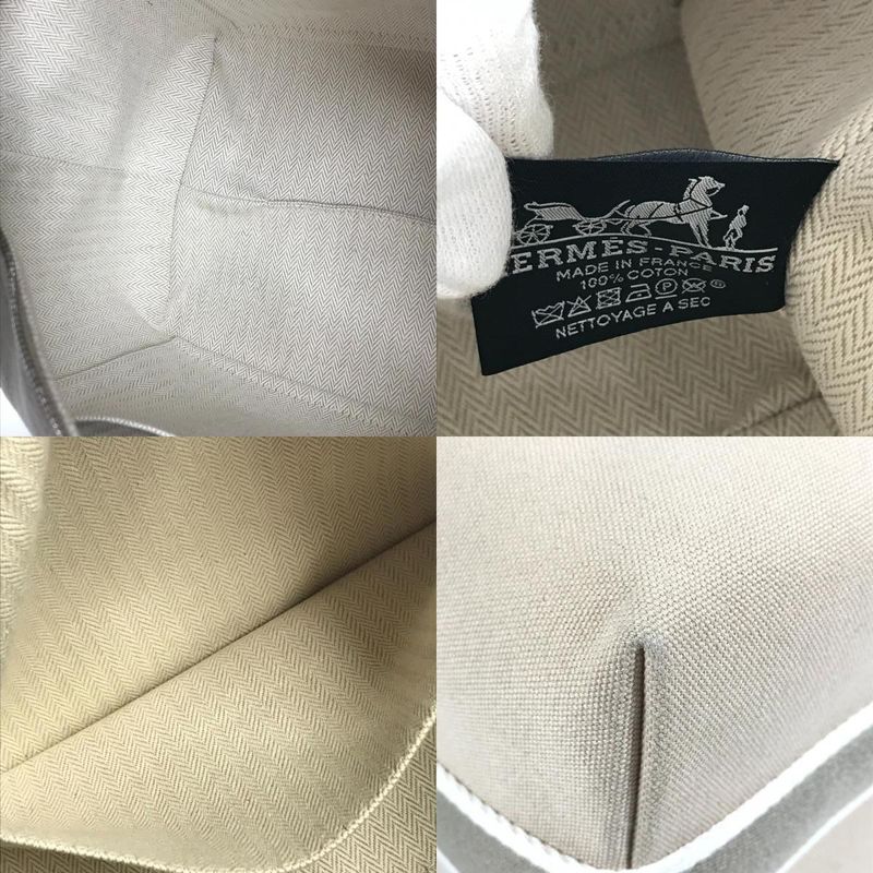 Hermes Handbag Brid-a-brac GM Cotton Beige
