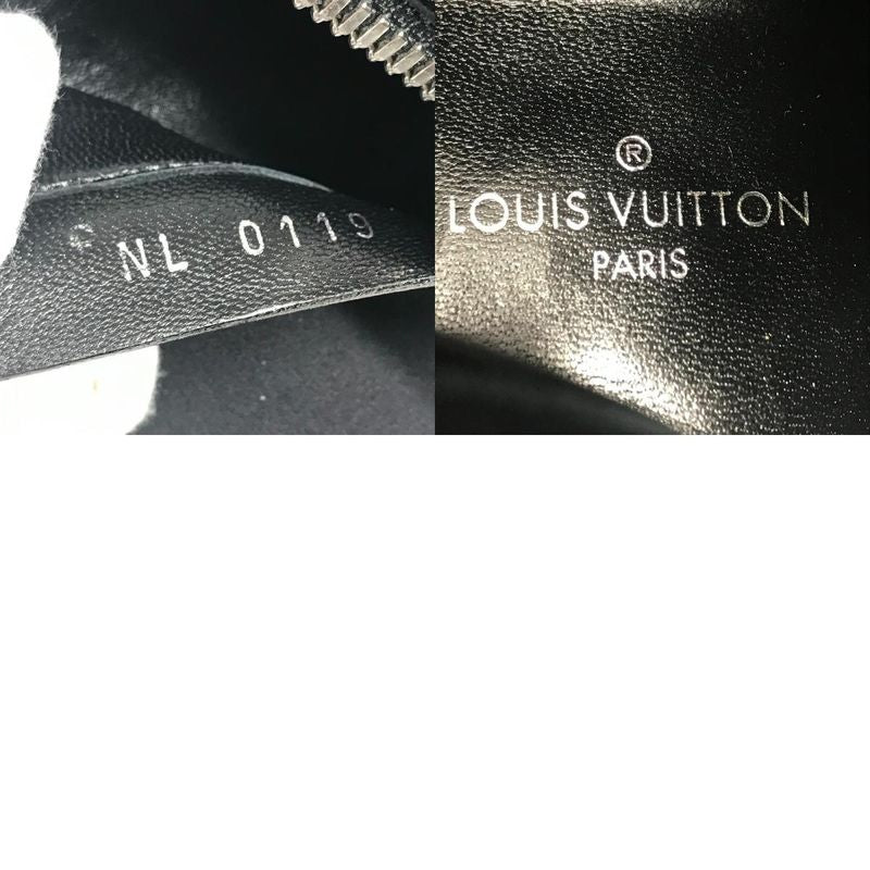 Louis Vuitton Ruffle Short Boots Leather Black