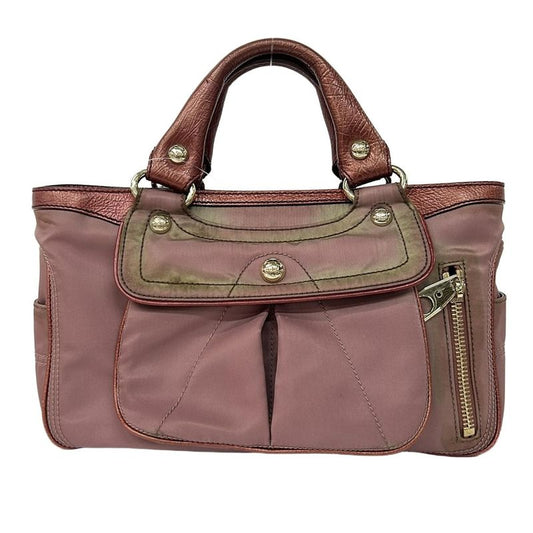 Celine Handbag Red Leather