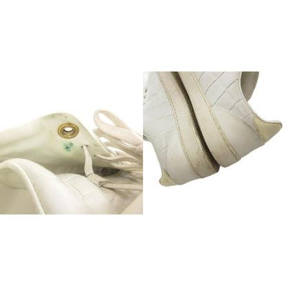 Louis Vuitton Low Cut Sneakers Shoes Leather 38 White