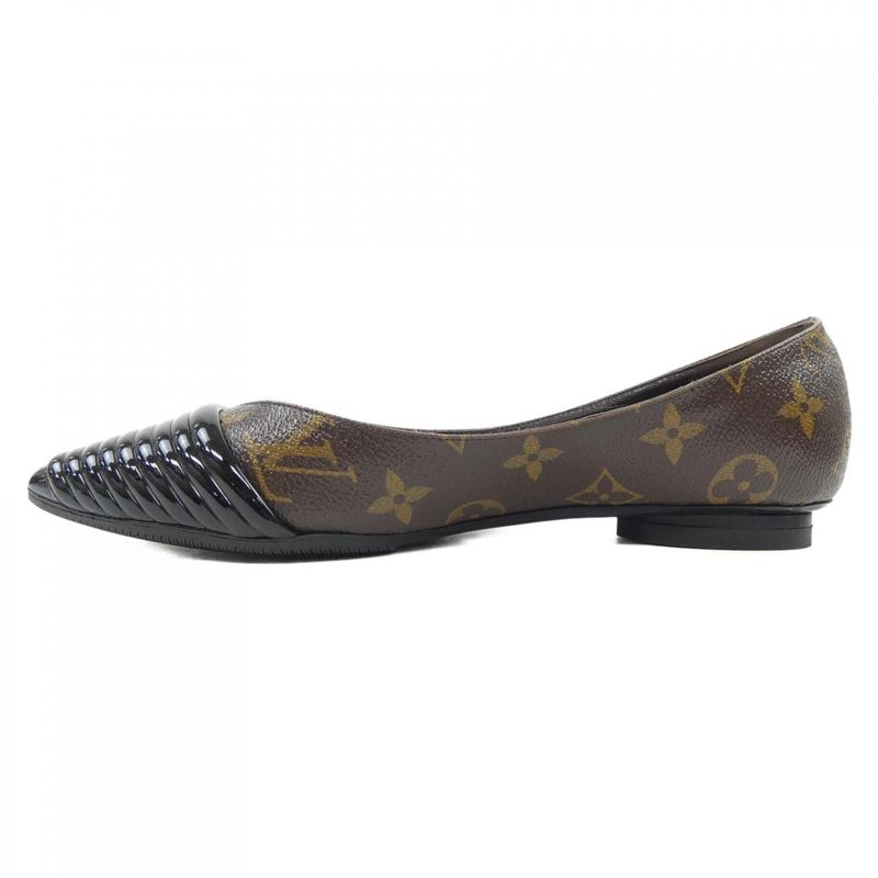 Louis Vuitton Flat Shoes Black 36
