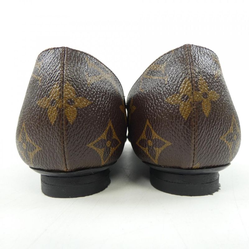 Louis Vuitton Flat Shoes Black 36