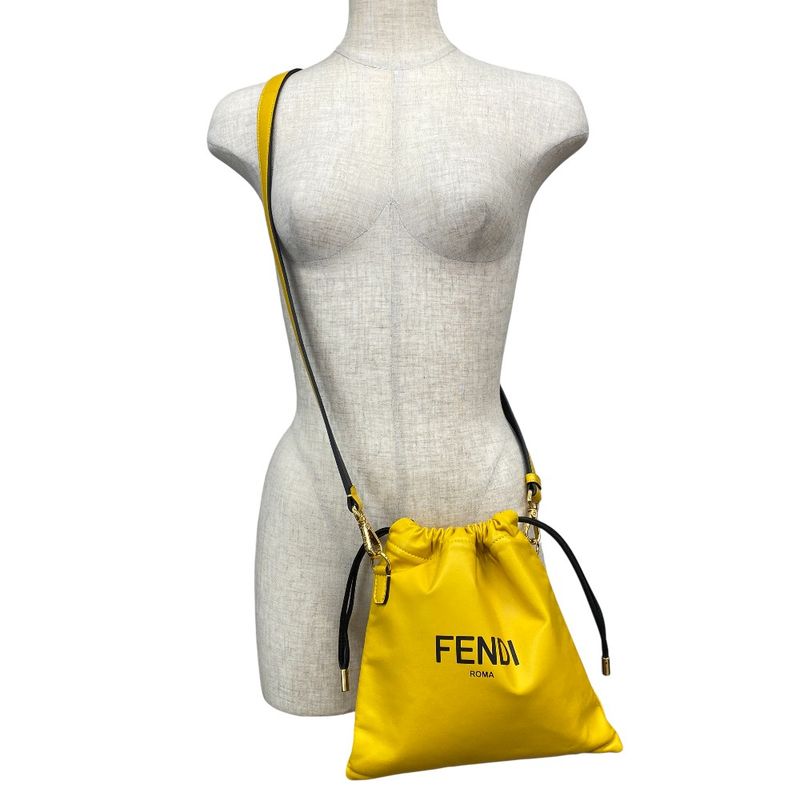 Fendi Sackett Pack Slim Clutch Shoulder Bag