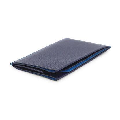 Hermes Card Case Verso Blue Indigo Zelige Blue-indigo Blue-hydra