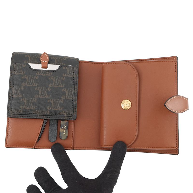 Celine Travel Kit Triomphe Leather