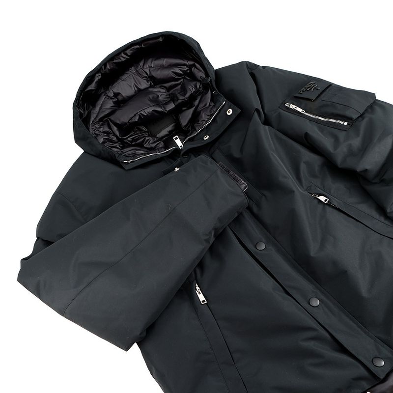 Prada Down Jacket with Hood Technical Fabric