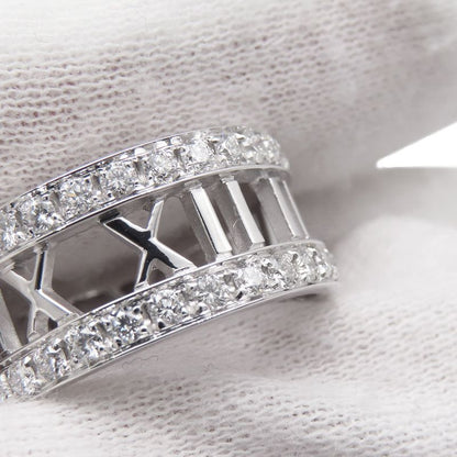 Tiffany & Co. Ring Atlas Open Diamond 18K White Goldwhite Gold
